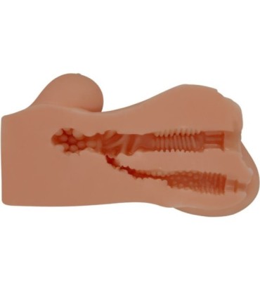 CRAZY BULL - HANNAH MASTURBADOR DOBLE VAGINA & ANO REALÍSTICO MULATO