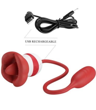 PRETTY LOVE - ALIYAH MASTURBADOR BOCA ROJO