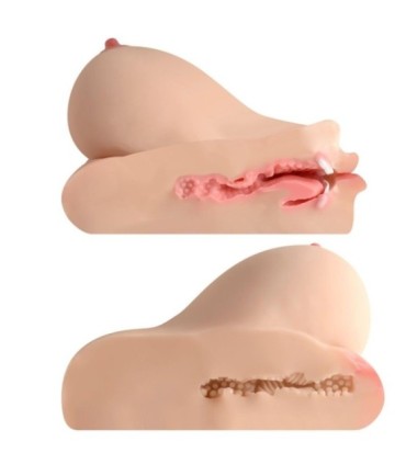 XISE - JALOME MASTURBADOR 3 EN 1 VAGINA, BOCA Y PECHO