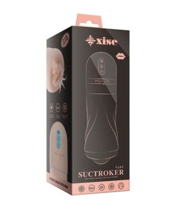 XISE - SUCTROKER V2.0 I MASTURBADOR BOCA CON VIBRACIÓN