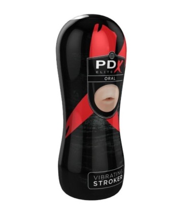 PDX ELITE - MASTURBADOR CON VIBRACIÓN BOCA