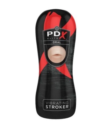 PDX ELITE - MASTURBADOR CON VIBRACIÓN BOCA