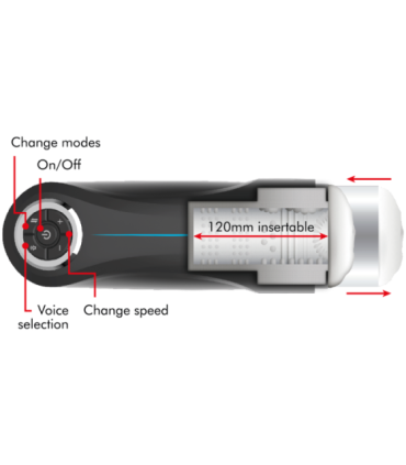 JAMYJOB - MILKER STROKER CON FUNCION UP AND DOWN