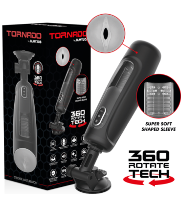 JAMYJOB - TORNADO MASTURBADOR 360 ROTATE TECH