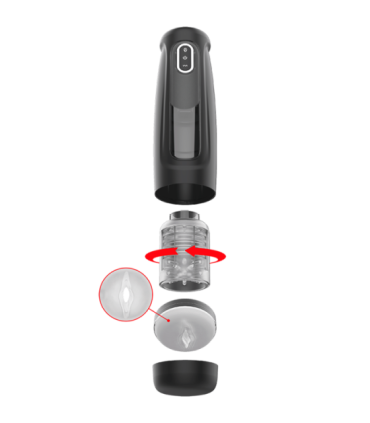 JAMYJOB - TORNADO MASTURBADOR 360 ROTATE TECH