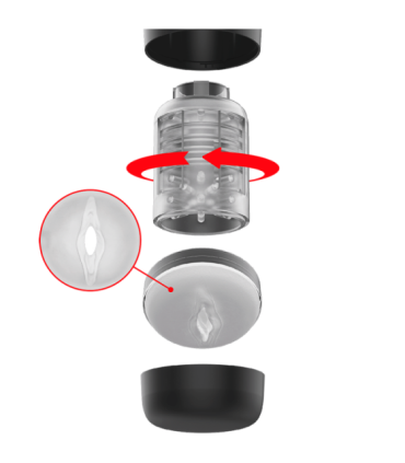 JAMYJOB - TORNADO MASTURBADOR 360 ROTATE TECH