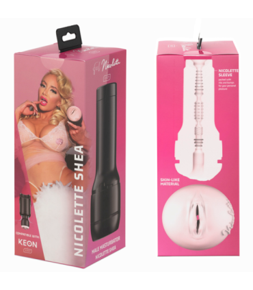 KIIROO - KEON + FEEL NICOLETTE SHEA STROKER + LUBRICANTE AQUA QUALITY 50 ML
