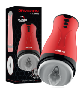 JAMYJOB - MASTURBADOR DE SUCCIÓN Y VIBRACIÓN DAMERON
