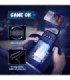 GAME CUP - MASTURBADOR MASCULINO CON VIBRACIÓN Y FUNCIÓN CALOR CON SOPORTE PARA MÓVILES - NEGRO