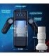 GAME CUP - MASTURBADOR MASCULINO CON VIBRACIÓN Y FUNCIÓN CALOR CON SOPORTE PARA MÓVILES - NEGRO