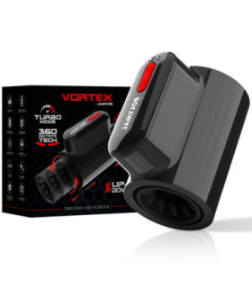 JAMYJOB - VORTEX MASTURBADOR TURBO CON EMPUJE Y ROTACIÓN 360 UP AND DOWN