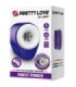 PRETTY LOVE - DJ LADY MASTURBADOR MASCULINO CON VIBRACIÓN 5 CONFIGURACIONES MORADO