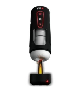 PDX ELITE - MILK ME HOTTER MASTURBADOR AUTOMÁTICO CON THRUSTING Y VIBRACIÓN EFECTO CALOR