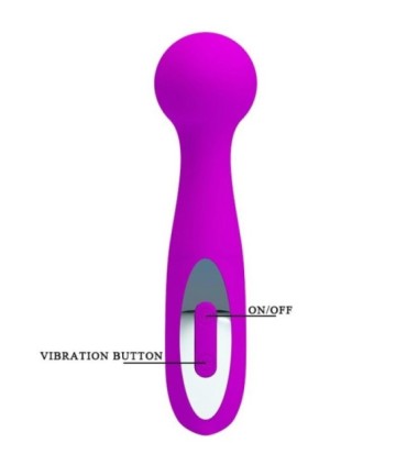 PRETTY LOVE - MASAJEADOR RECARGABLE WADE 12 FUNCIONES