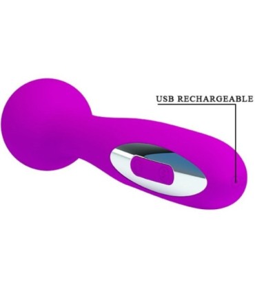 PRETTY LOVE - MASAJEADOR RECARGABLE WADE 12 FUNCIONES