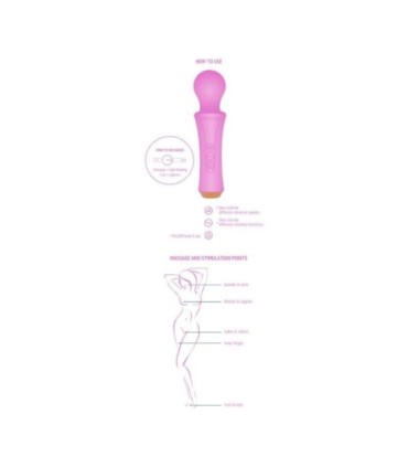 XOCOON - THE PERSONAL WAND FUCSIA