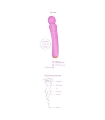XOCOON - THE CURVED WAND FUCSIA