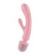 SATISFYER - TRIPLE LOVER MASAJEADOR VIBRADOR RABBIT ROSA
