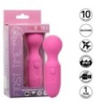 CALEXOTICS - FIRST TIME MASAJEADOR RECARGABLE 10 VIBRACIONES ROSA