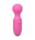 CALEXOTICS - FIRST TIME MASAJEADOR RECARGABLE 10 VIBRACIONES ROSA