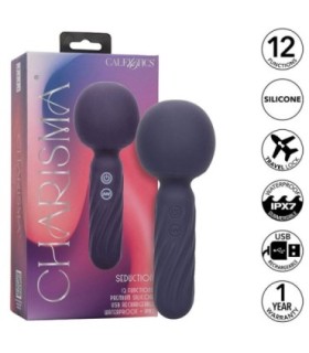 CALEXOTICS - CHARISMA SEDUCTION MASAJEADOR 12 FUNCIONES 17,75 CM X 6,25 CM MORADO