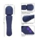 CALEXOTICS - CHARISMA ALLURE MASAJEADOR DOBLE MOTOR 12 FUNCIONES 17,25 CM X 4,5 CM MORADO