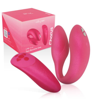 WE-VIBE - CHORUS VIBRADOR PAREJAS CON CONTROL SQUEEZE ROSA
