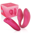WE-VIBE - CHORUS VIBRADOR PAREJAS CON CONTROL SQUEEZE ROSA