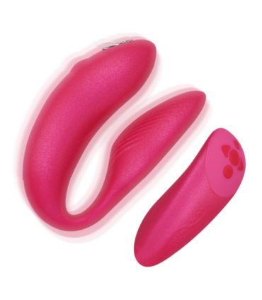 WE-VIBE - CHORUS VIBRADOR PAREJAS CON CONTROL SQUEEZE ROSA