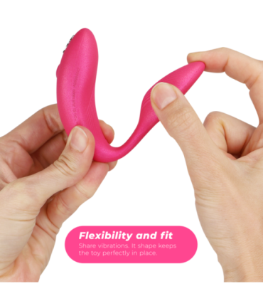 WE-VIBE - CHORUS VIBRADOR PAREJAS CON CONTROL SQUEEZE ROSA