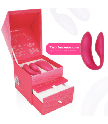 WE-VIBE - CHORUS VIBRADOR PAREJAS CON CONTROL SQUEEZE ROSA