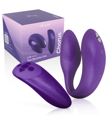 WE-VIBE - CHORUS VIBRADOR PAREJAS CON CONTROL SQUEEZE LILA