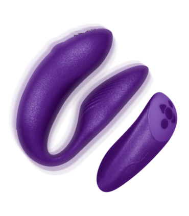 WE-VIBE - CHORUS VIBRADOR PAREJAS CON CONTROL SQUEEZE LILA