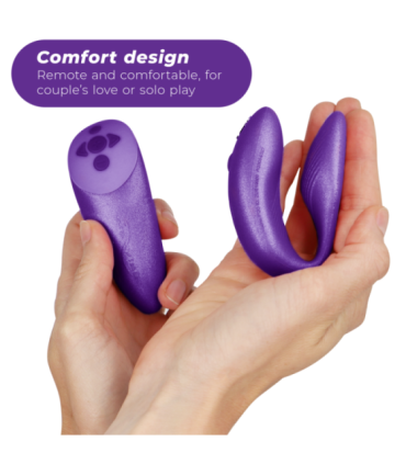 WE-VIBE - CHORUS VIBRADOR PAREJAS CON CONTROL SQUEEZE LILA