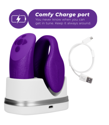 WE-VIBE - CHORUS VIBRADOR PAREJAS CON CONTROL SQUEEZE LILA