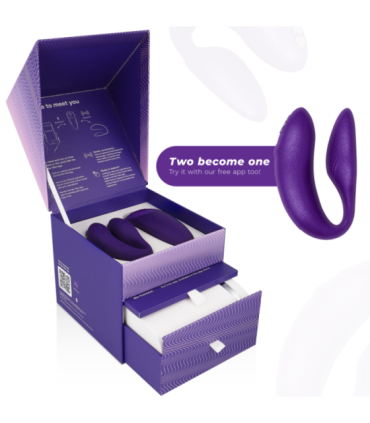 WE-VIBE - CHORUS VIBRADOR PAREJAS CON CONTROL SQUEEZE LILA