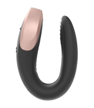 SATISFYER - APP DOUBLE LOVE VIBRADOR PAREJAS LUXURY NEGRO