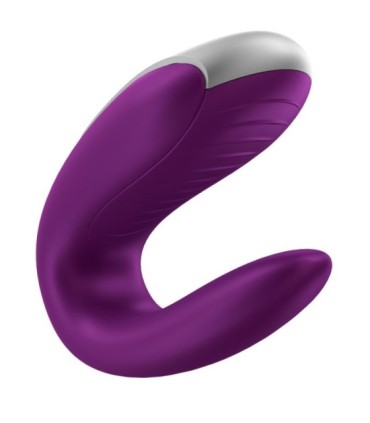 SATISFYER - DOUBLE FUN PARTNER VIBRADOR LILA