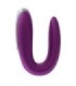 SATISFYER - DOUBLE FUN PARTNER VIBRADOR LILA