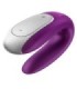 SATISFYER - DOUBLE FUN PARTNER VIBRADOR LILA