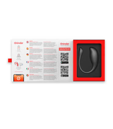ONINDER - NAIROBI HUEVO VIBRADOR NEGRO - APP GRATUITA