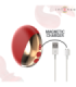 INTENSE - MARIAH VIBRADOR & ESTIMULADOR EN FORMA DE U 10 VIBRACIONES ROJO