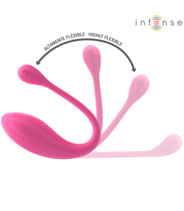 INTENSE - JANICE VIBRADOR U DOBLE ESTIMULACIÓN 10 VIBRACIONES ROSA CONTROL REMOTO