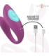 INTENSE - ANNIE ESTIMULADOR & VIBRADOR FORMA DE U MORADO CONTROL REMOTO