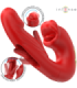 INTENSE - NATHY VIBRADOR DOBLE CON BOCA ESTIMULADORA MULTIFUNCIÓN ROJO