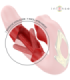 INTENSE - NATHY VIBRADOR DOBLE CON BOCA ESTIMULADORA MULTIFUNCIÓN ROJO