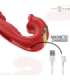 INTENSE - NATHY VIBRADOR DOBLE CON BOCA ESTIMULADORA MULTIFUNCIÓN ROJO