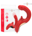 INTENSE - PAULINA VIBRADOR & ESTIMULADOR EN FORMA DE U ROJO