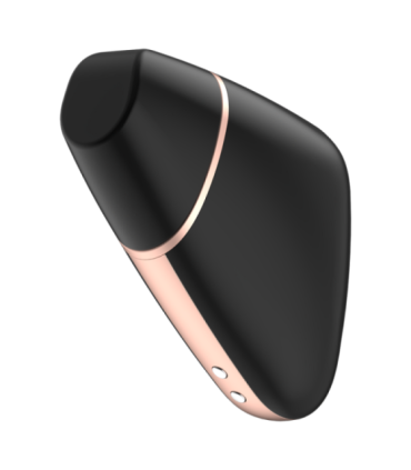 SATISFYER - LOVE TRIANGLE ESTIMULADOR Y VIBRADOR NEGRO