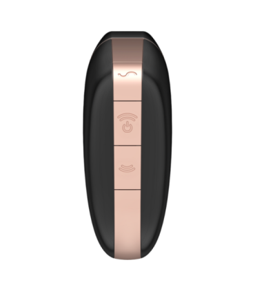 SATISFYER - LOVE TRIANGLE ESTIMULADOR Y VIBRADOR NEGRO